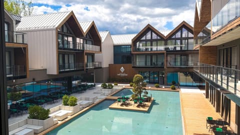 Property building, Patio