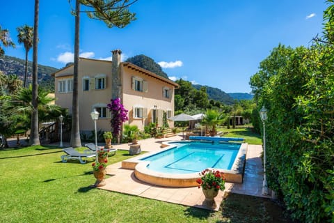 Property building, Living room, Swimming pool