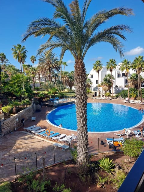Day, Natural landscape, Garden, Garden view, Pool view, Swimming pool, sunbed