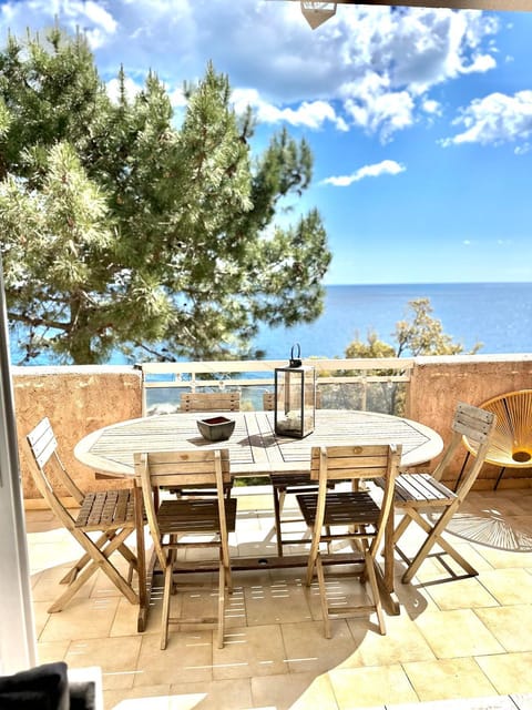 Patio, Day, Natural landscape, Sea view