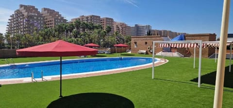 Pool view, Swimming pool