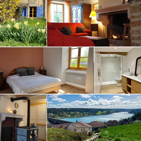 Bed, Natural landscape, Bedroom, Garden view, Garden view
