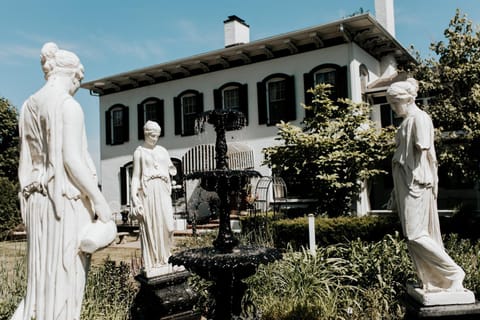 Property building, Garden view