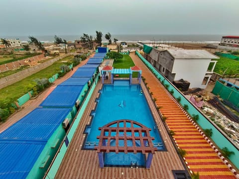 Day, Pool view, Sea view, Swimming pool