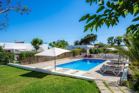 Property building, Living room, Swimming pool