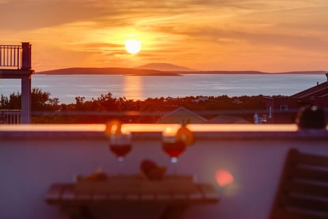 View (from property/room), Sea view, Sunset