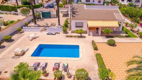 Bird's eye view, Garden, Pool view, sunbed