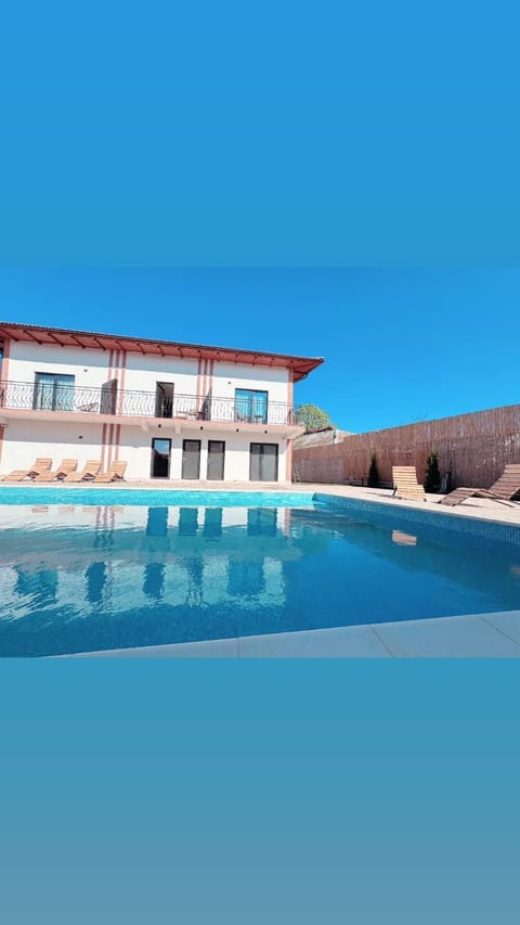 Property building, Pool view