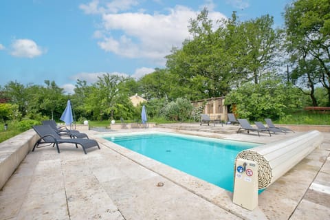 Property building, Living room, Swimming pool