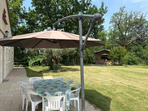 Property building, Patio