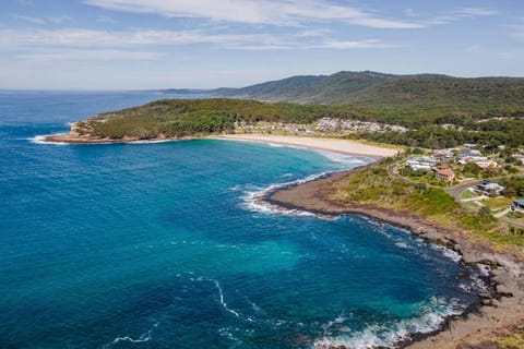 Beach, Mountain view