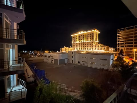 Night, View (from property/room), Balcony/Terrace