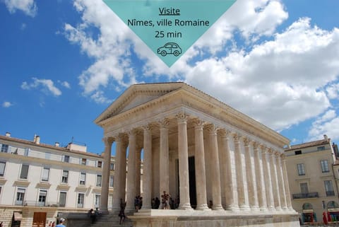 Maison de ville, Jacuzzi,garage Apartment in Nimes
