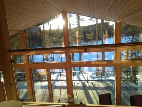 Winter, Lake view, Lake view