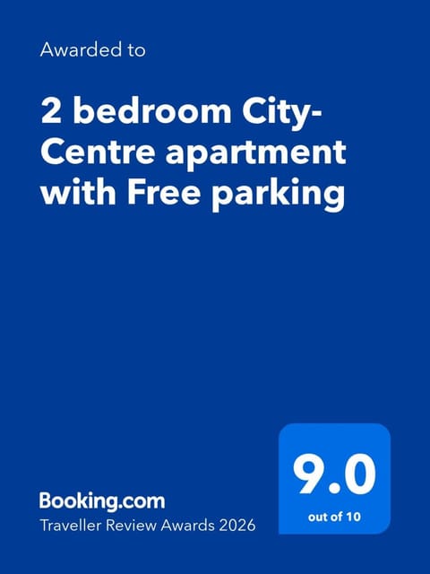 2 bedroom City-Centre apartment with Free parking Apartment in Belfast