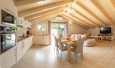 TV and multimedia, Kitchen or kitchenette, Living room, Seating area, Dining area, minibar, pet friendly, stove