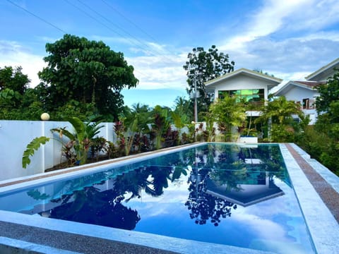 Property building, Pool view