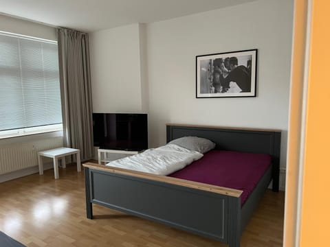 Bed, TV and multimedia, Living room, Photo of the whole room