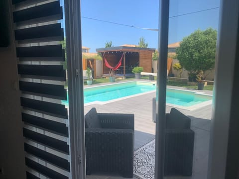 Patio, Pool view, Swimming pool