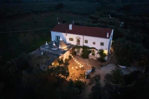 Property building, Night, Bird's eye view