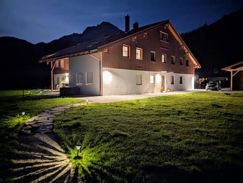 Property building, Nearby landmark, Spring, Night, Summer, Garden, Mountain view