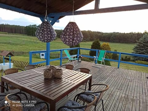 Sielska Oaza - siedlisko wiejskie z domem całorocznym House in Pomeranian Voivodeship