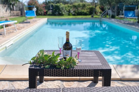 Property building, Living room, Swimming pool