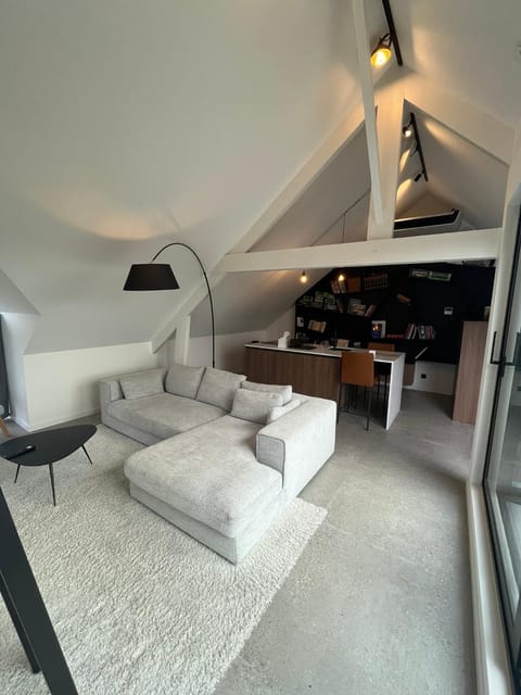 Bed, Kitchen or kitchenette, Living room, Photo of the whole room, Seating area, Bedroom, air conditioner, air conditioner