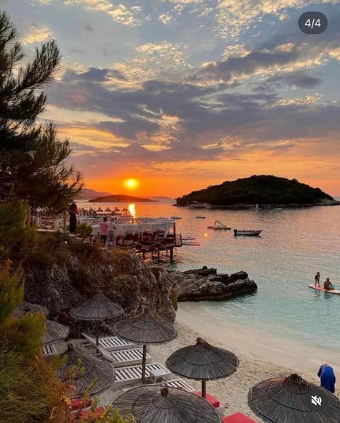 Nearby landmark, Sunset