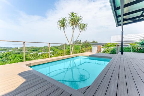 Patio, Day, Natural landscape, View (from property/room), Balcony/Terrace, Pool view, Swimming pool