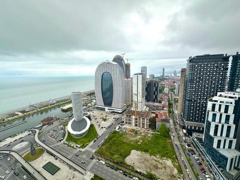 Bird's eye view, City view, Sea view