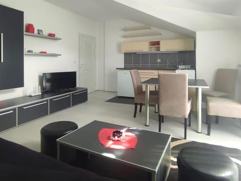 TV and multimedia, Kitchen or kitchenette, Living room, Seating area, Dining area, pet friendly, stove