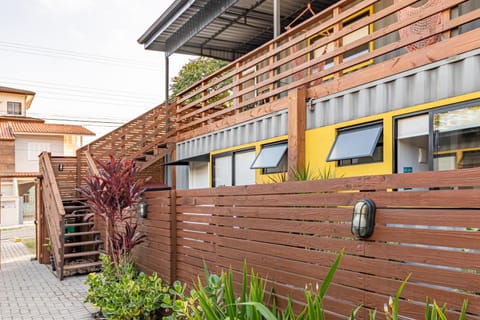 Property building, Garden