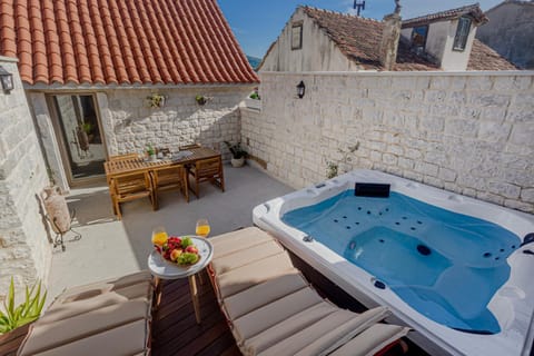 Patio, Hot Tub, sunbed