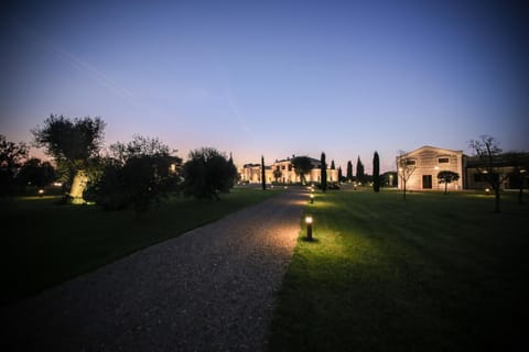 Facade/entrance, Night, View (from property/room)