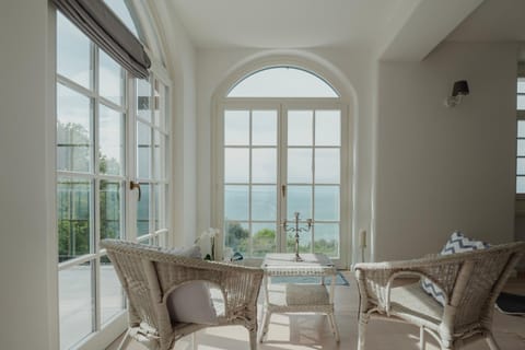 Natural landscape, Living room, Seating area, Sea view