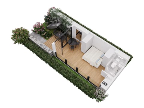 Charming Tiny Garden House for two House in Lucerne