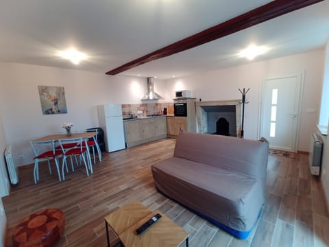 Kitchen or kitchenette, Living room, Dining area, minibar, pet friendly, stove