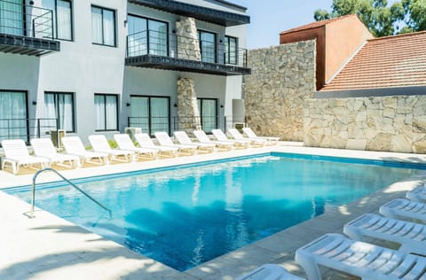Property building, Patio, Day, Swimming pool