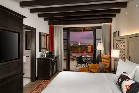 Patio, Bed, Balcony/Terrace, Bedroom