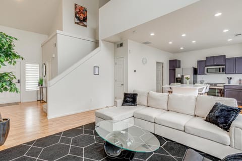 6 Mi to DIA Denver Home with Fenced Yard and Fire Pit House in Commerce City