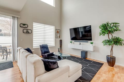 6 Mi to DIA Denver Home with Fenced Yard and Fire Pit House in Commerce City