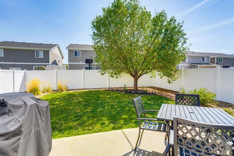 6 Mi to DIA Denver Home with Fenced Yard and Fire Pit House in Commerce City