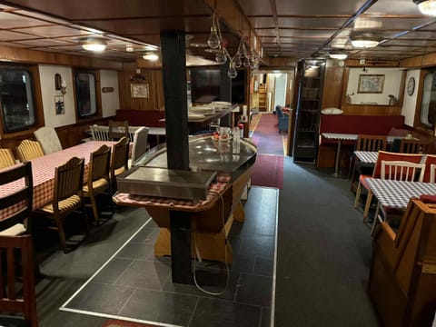 Norwegian Fjord Explorer Line Docked boat in Tromso