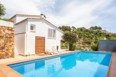 Property building, Living room, Swimming pool