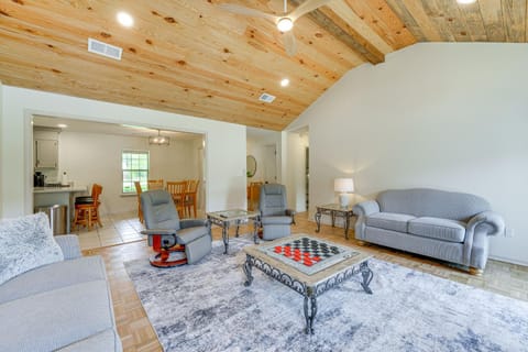 Perry Family Home on 2 Acres with Private Pool House in Perry