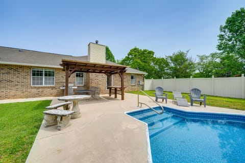 Perry Family Home on 2 Acres with Private Pool House in Perry