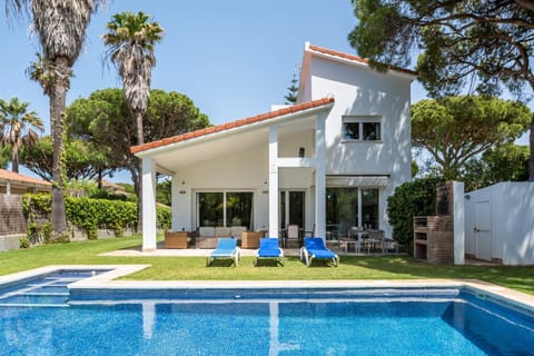 Property building, Living room, Swimming pool
