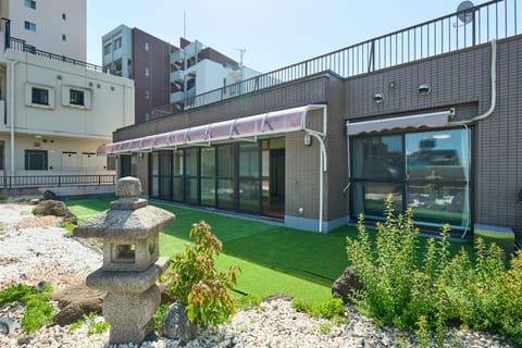 Property building, Garden, Garden view