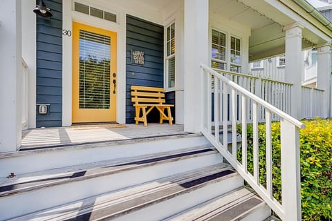 Property building, Patio